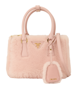 Small Galleria, Shearling/Saffiano, Pink, 7/D,  B/DB/CL/S, 2*